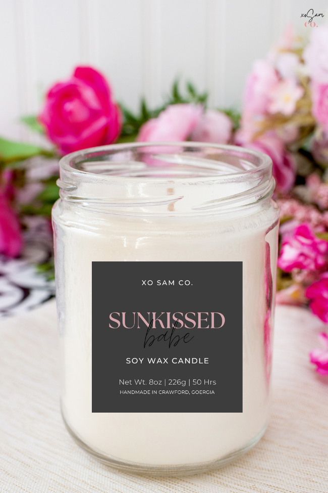 Sunkissed Babe Soy Candle