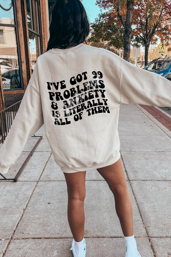 Anxiety sweatshirt online