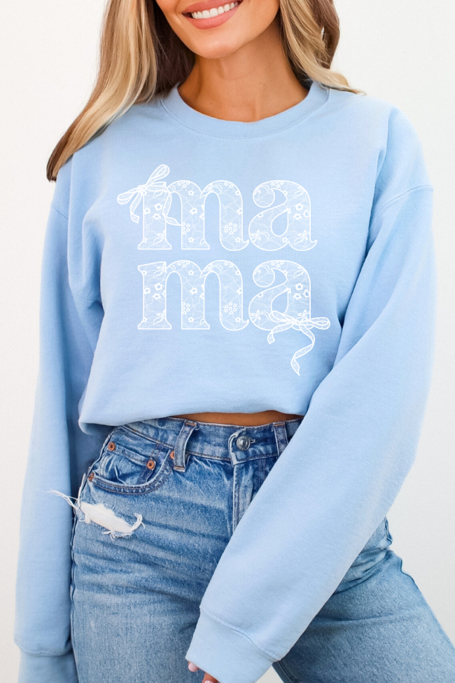 Mama Lace Graphic Sweatshirt – XO SAM CO.