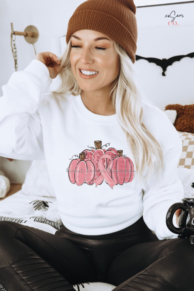 Breast Cancer Awareness Graphic Sweatshirt