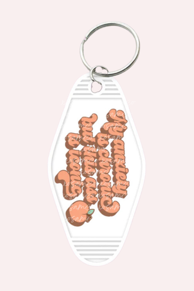 My Anxiety Is Chronic But this Ass Is Iconic Keychain