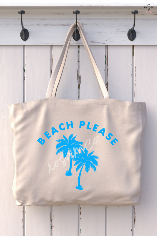 Beach Please Tote Bag