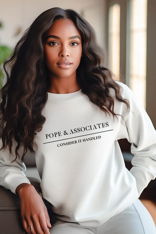 Pope & Associates Graphic Sweatshirt