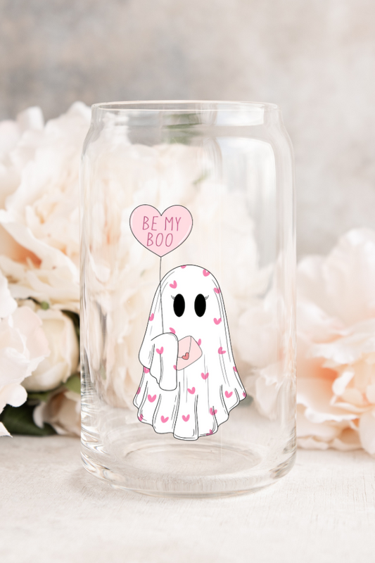 Be My Boo Glass Can