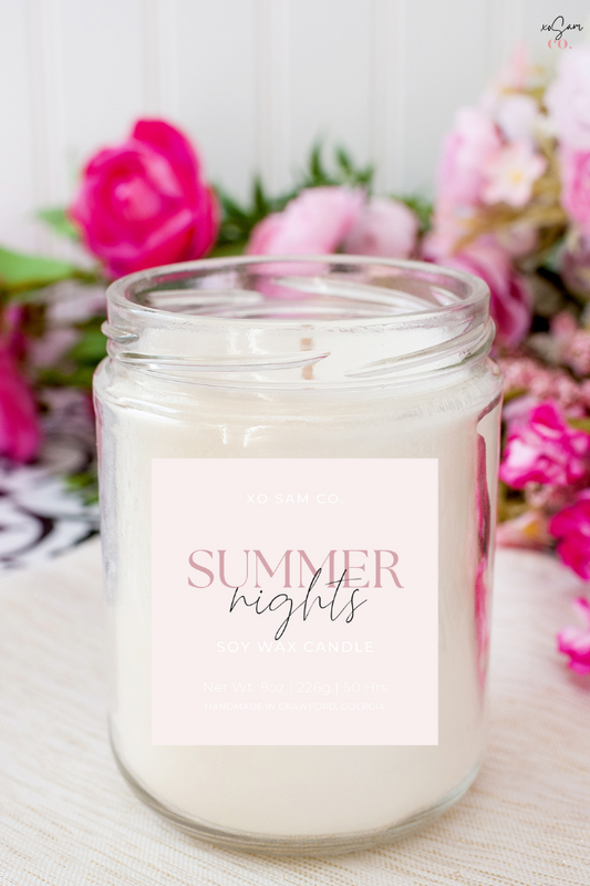Summer Nights Soy Candle