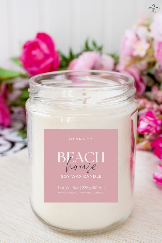 Beach House Soy Candle