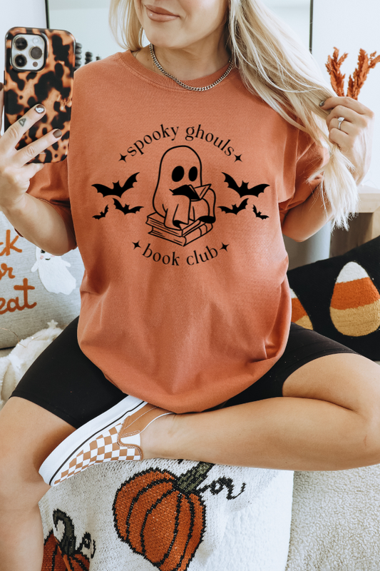 Spooky Ghouls Book Club Graphic