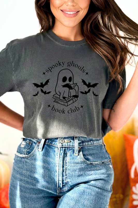 Spooky Ghouls Book Club Graphic