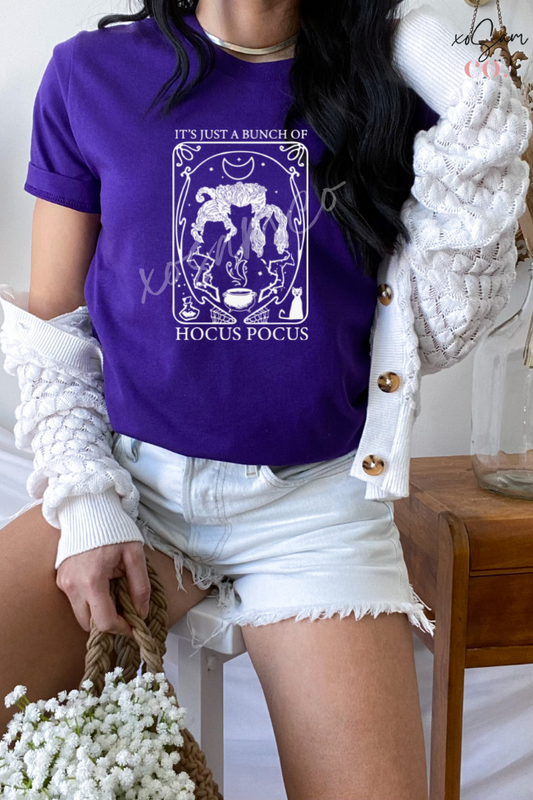 Bunch of Hocus Pocus Tarot Card Graphic Tee