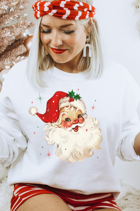 Santa Graphic Sweatshirt