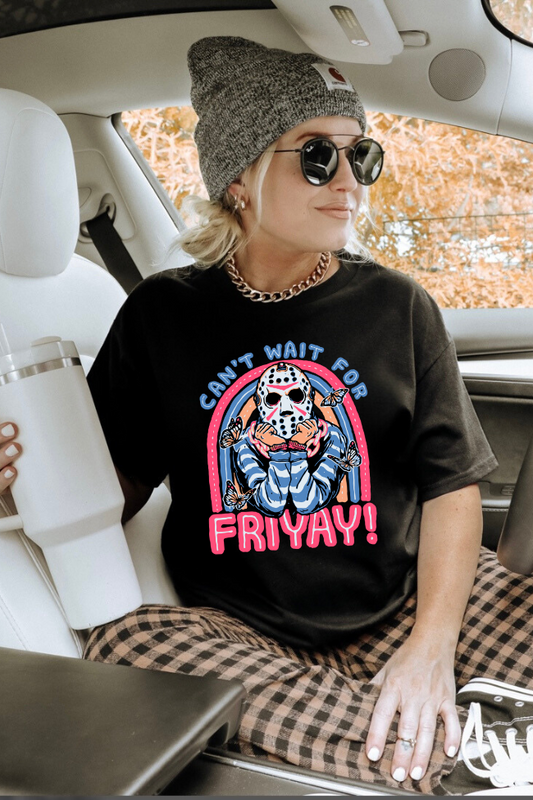 Can't Wait For Friyay Graphic Sweatshirt