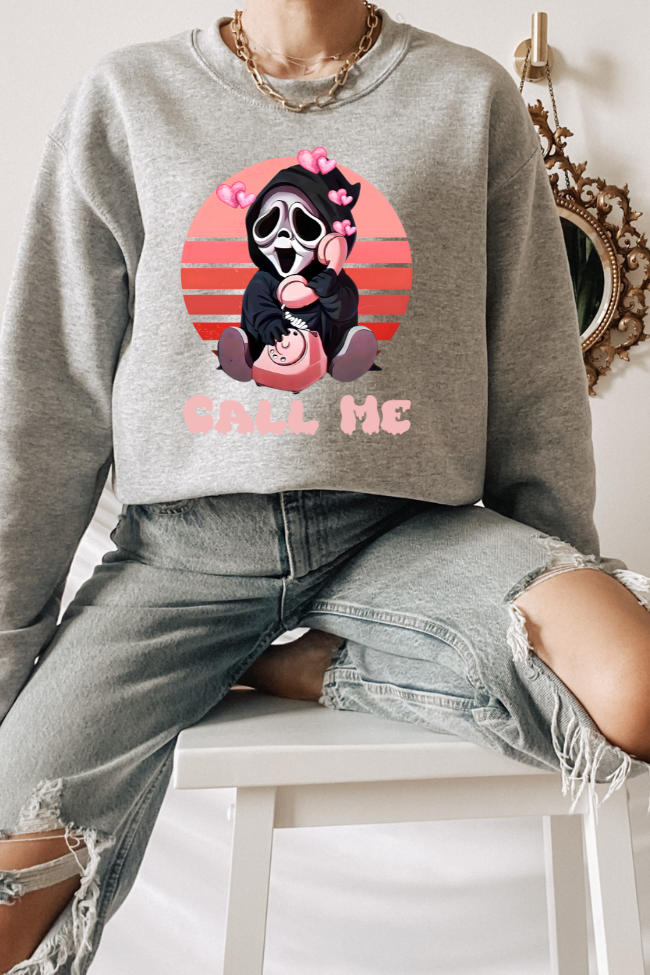 Call Me Graphic Sweatshirt