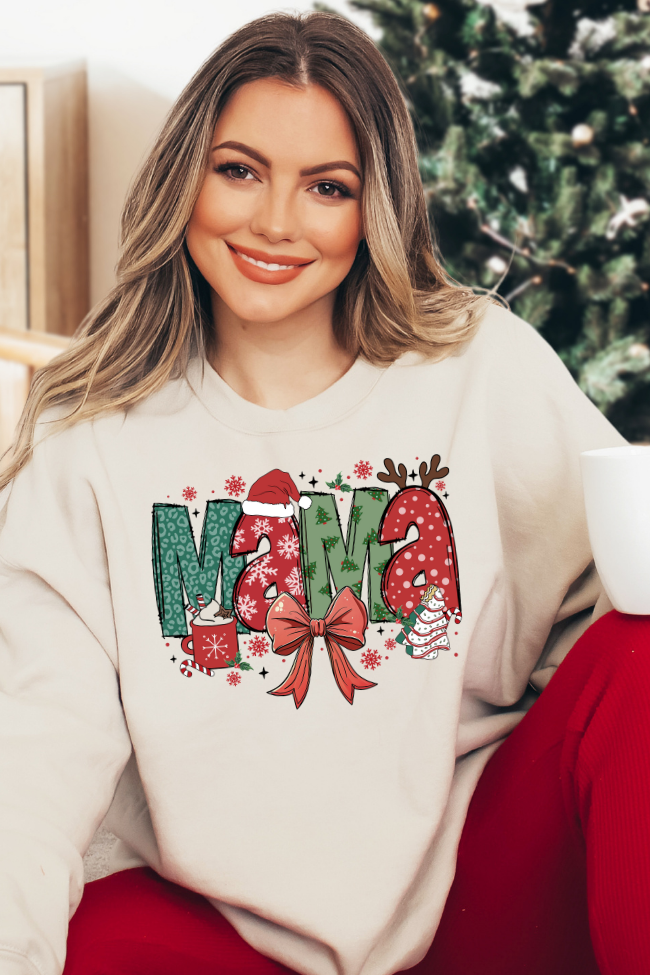 Holiday Mama Graphic Sweatshirt