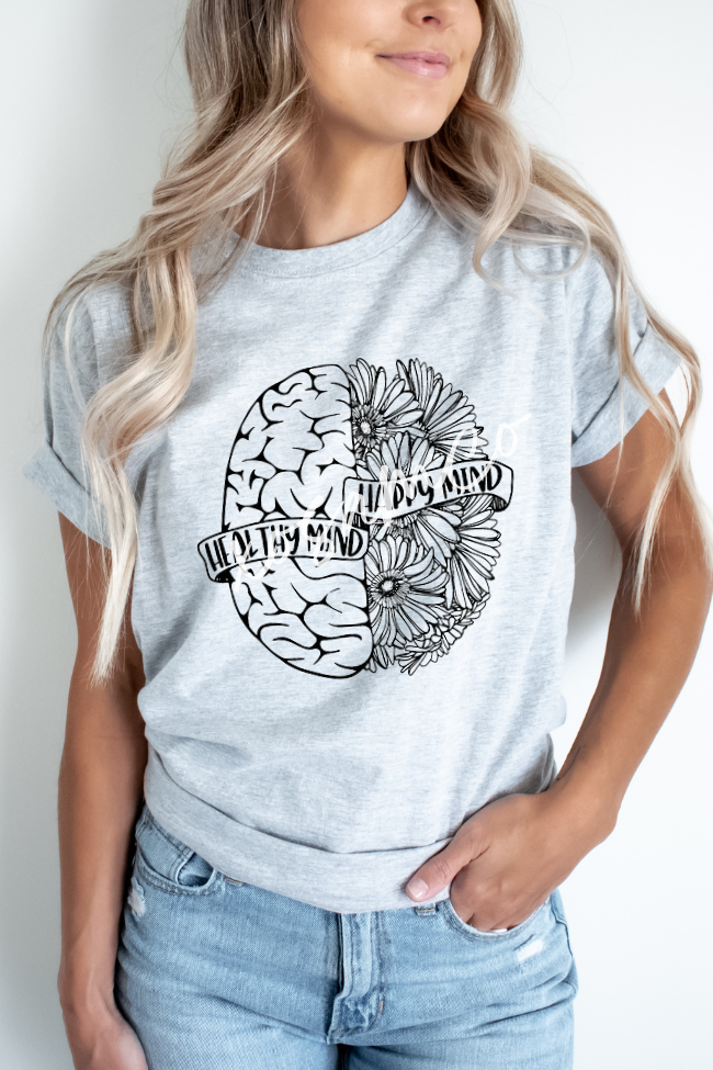 Healthy Mind, Happy Mind Graphic Tee