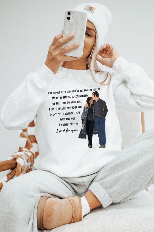 I Exist for you Graphic Sweatshirt