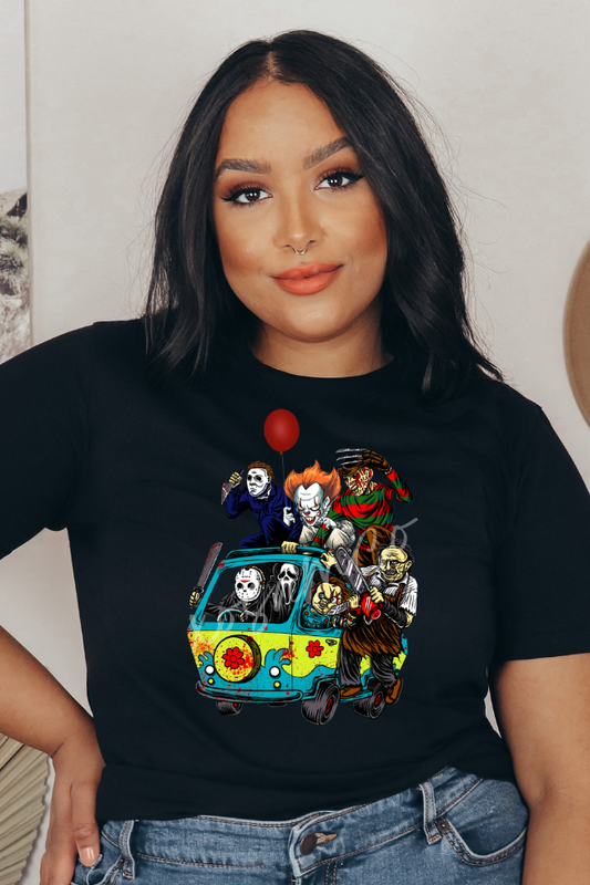 Horror Mystery Machine Graphic Top