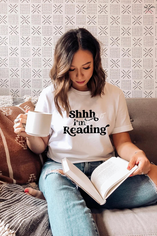 Shhh I'm Reading Graphic Tee