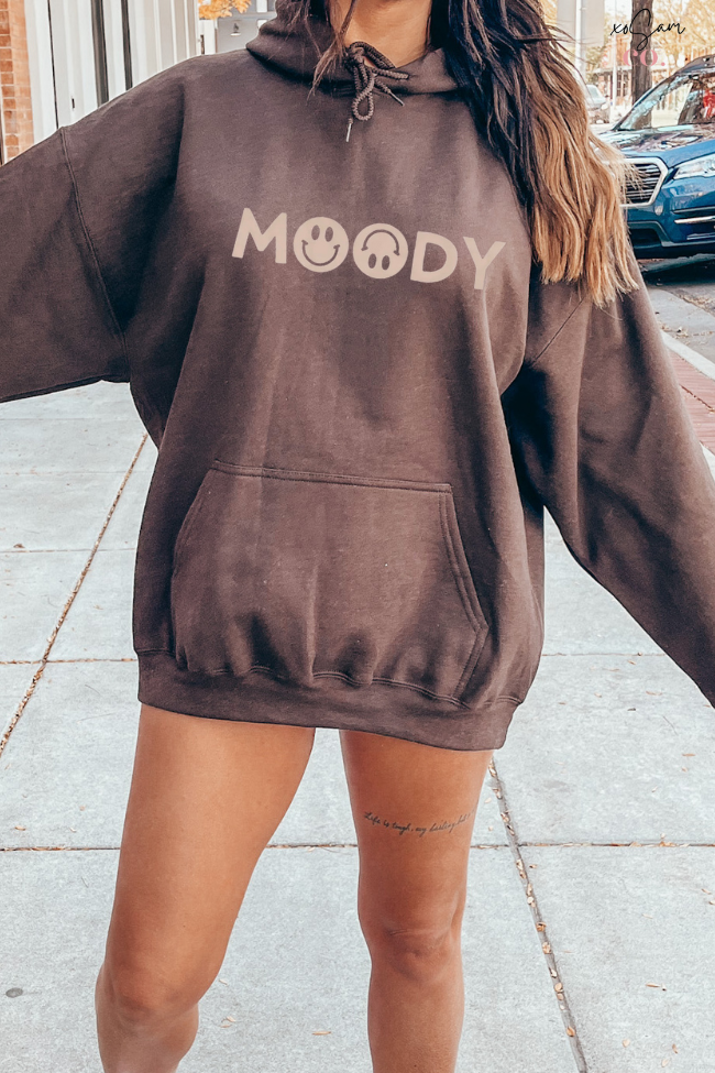 Moody Graphic Hoodies