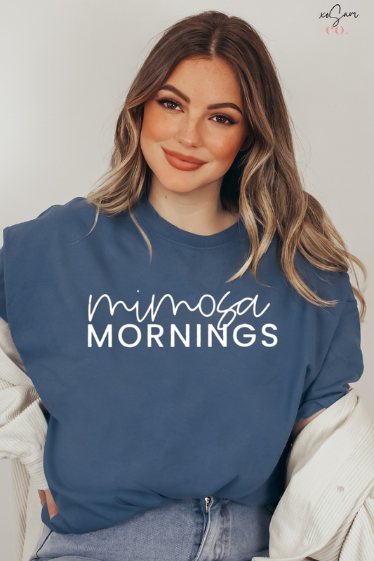 Mimosa Mornings Graphic Tee