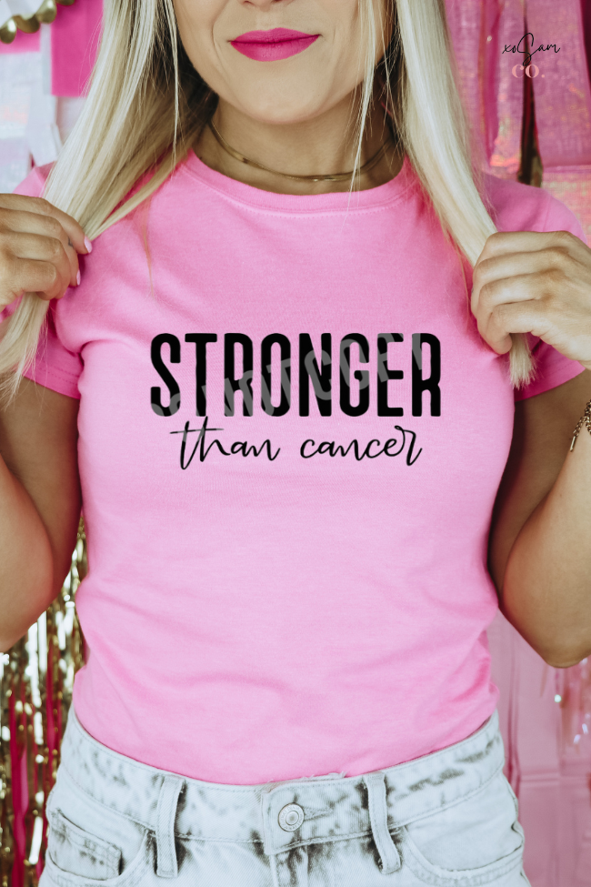 Stronger Than Cancer Graphic Tee