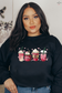 True Love Coffee Cups Graphic Sweatshirt